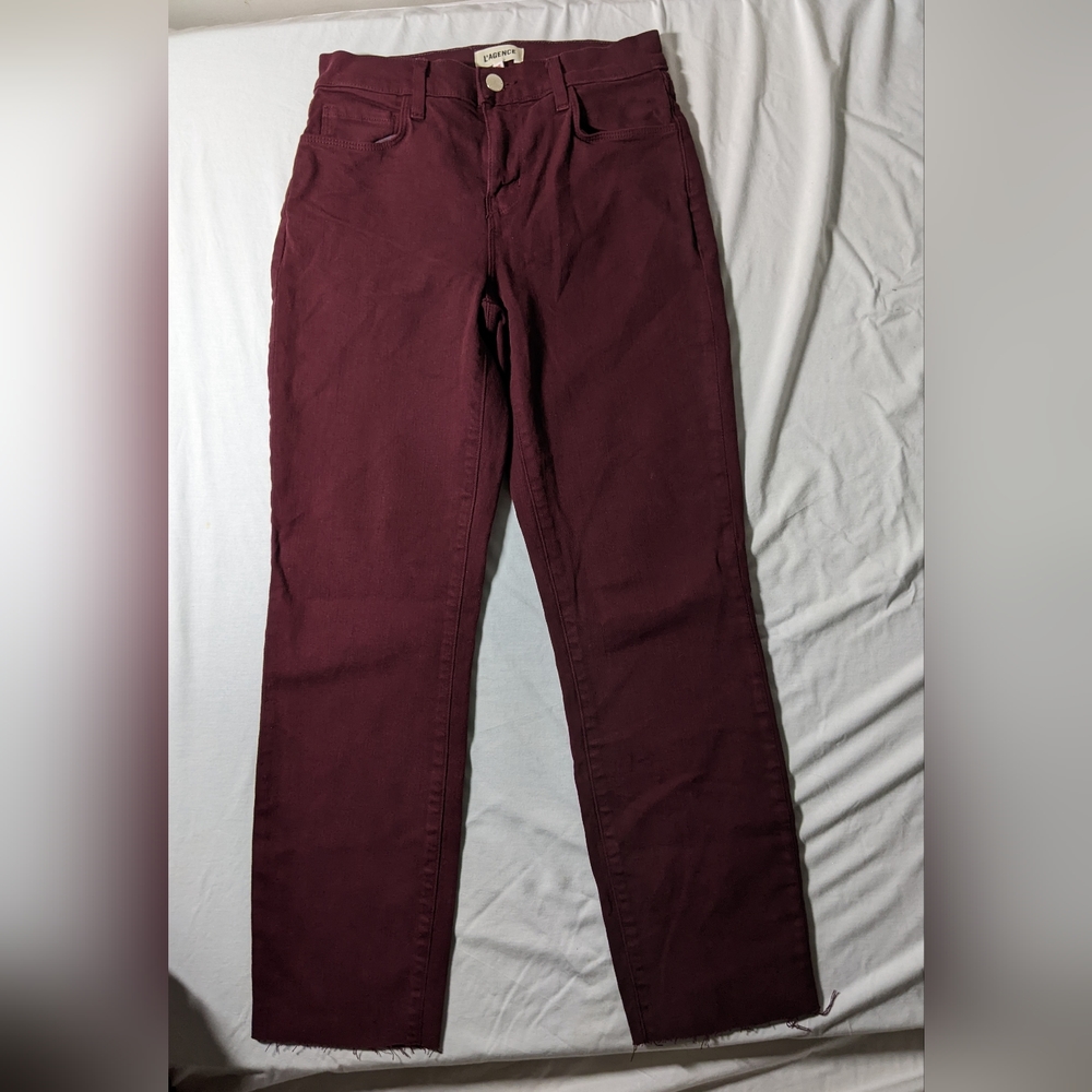 L'agence high rise crop slim Jeans size 25 new Sada